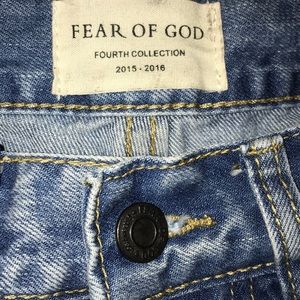 FEAR OF GOD DISTRESSED JEANS 2015-2016 COLLECTION